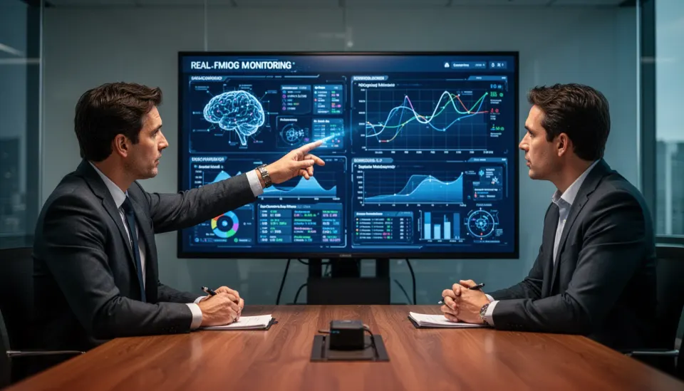 How does enterprise AI agent pre-deployment assurance compare with monitoring and human oversight?