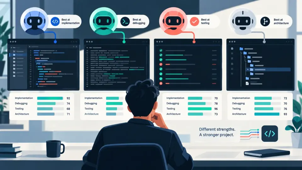 AI Coding Model Comparison: Benchmarks and Real-World Tests