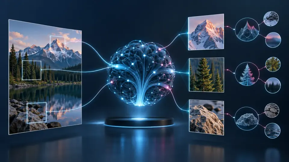 Elorian AI Model Glimpse: Image Reasoning Explained