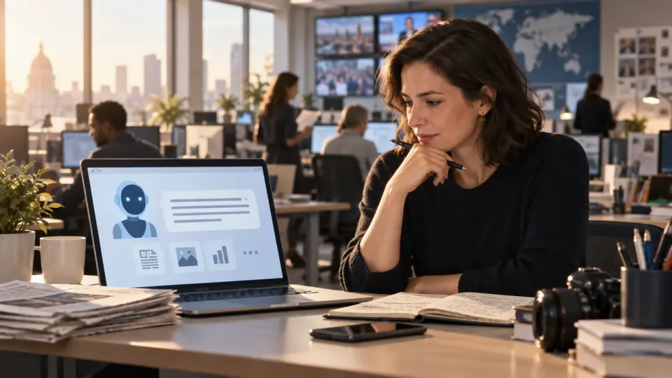 iLands AI Agents: Can They Earn a Place in Journalism?