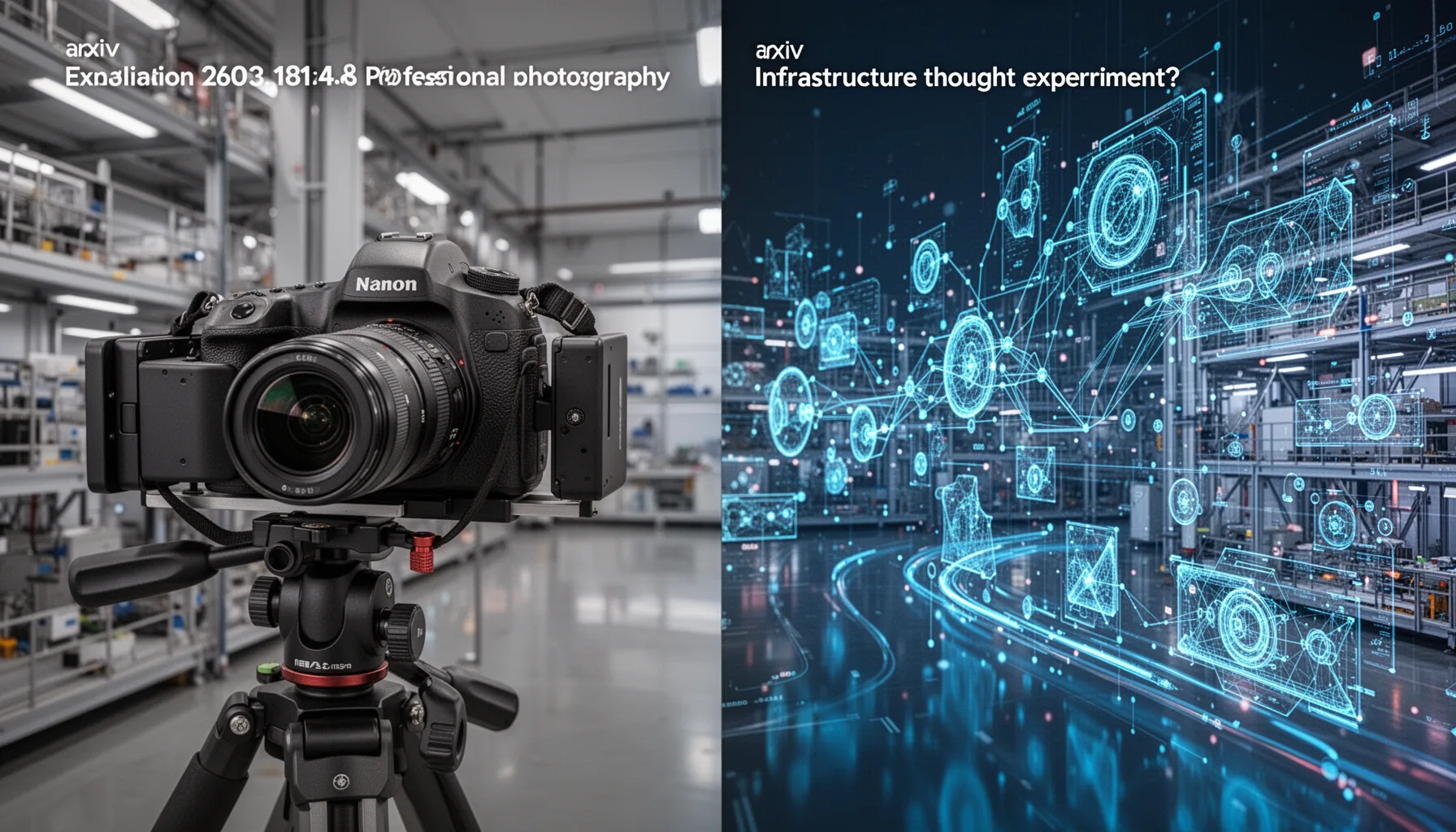 Is arxiv 2603.18104 explained as a real shift or an infrastructure thought experiment?