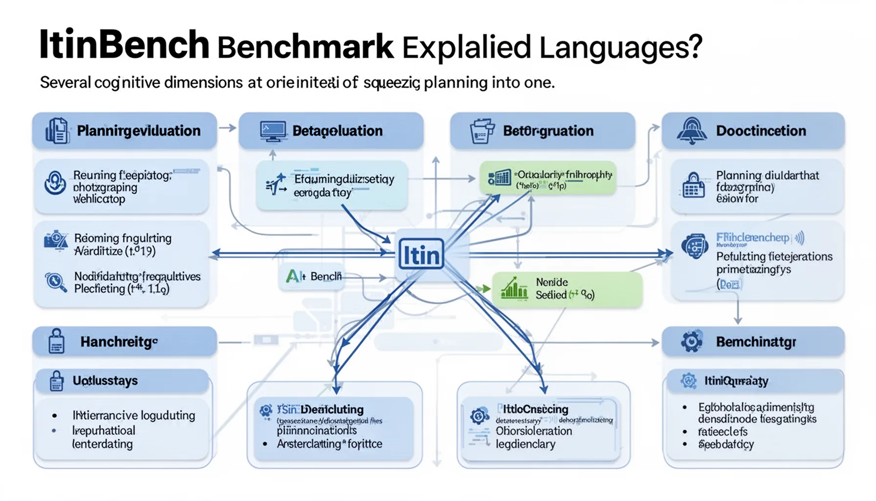 What is ItinBench benchmark explained in plain language?