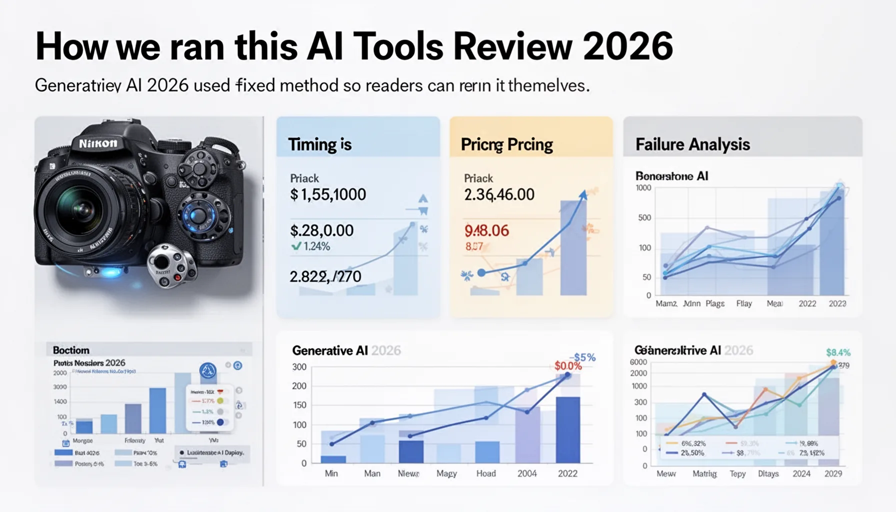 How we ran this AI tools review 2026 with timing, pricing, and failure analysis