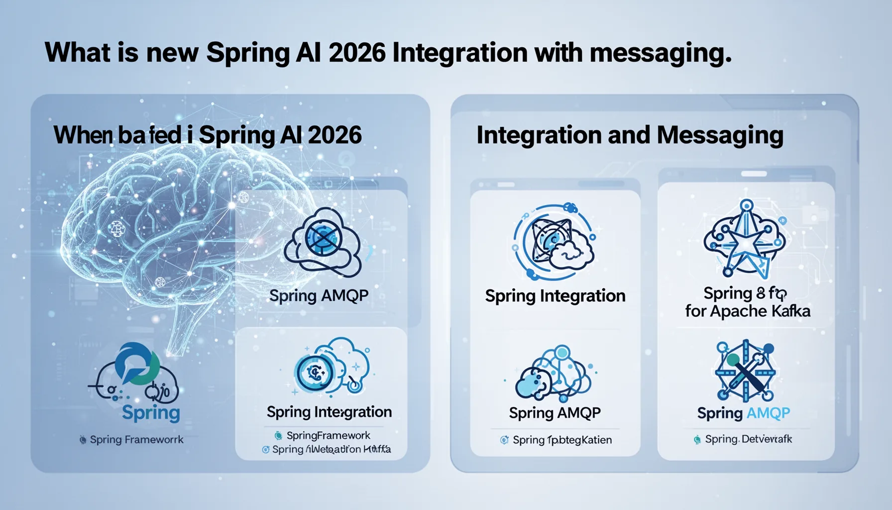What is new in Spring AI 2026 when paired with Integration and messaging