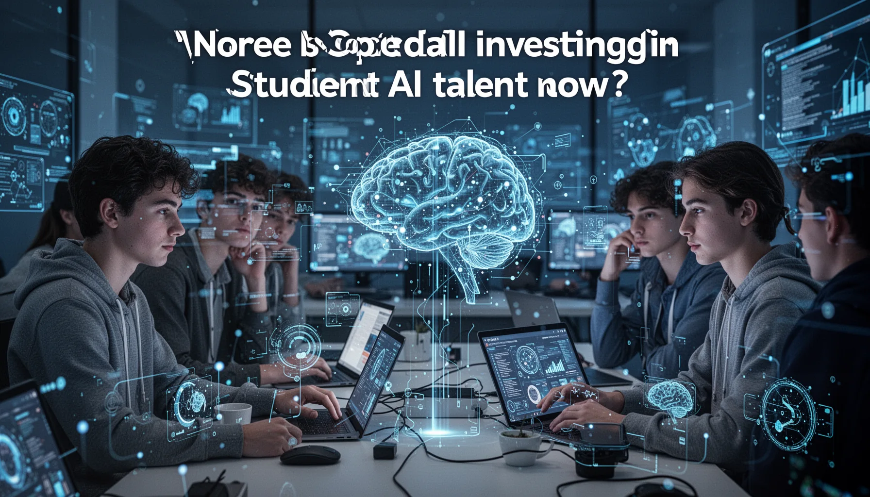 Why is OpenAI investing in student AI talent now?