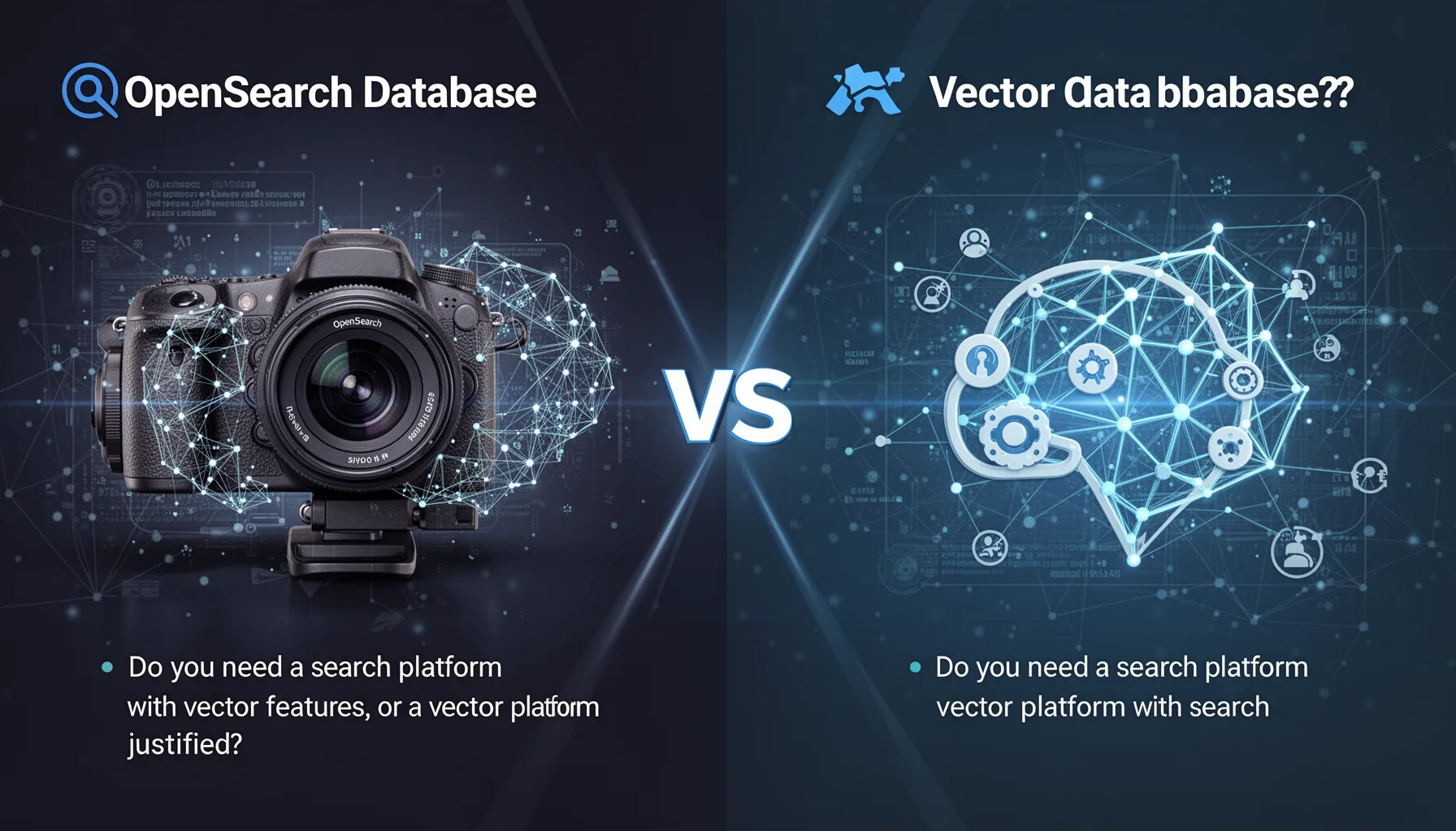 OpenSearch vs vector database for AI: when is a specialist system justified?