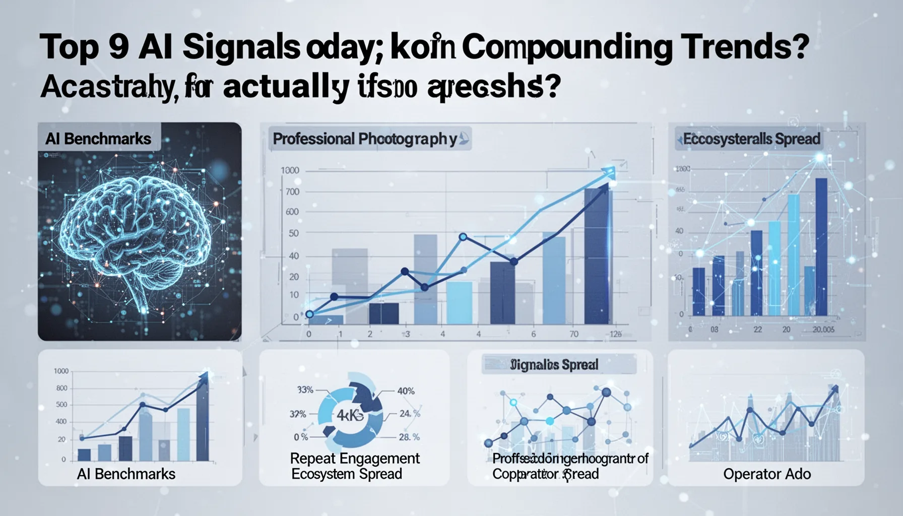 Top 9 AI signals today: which ones actually compound into trends?