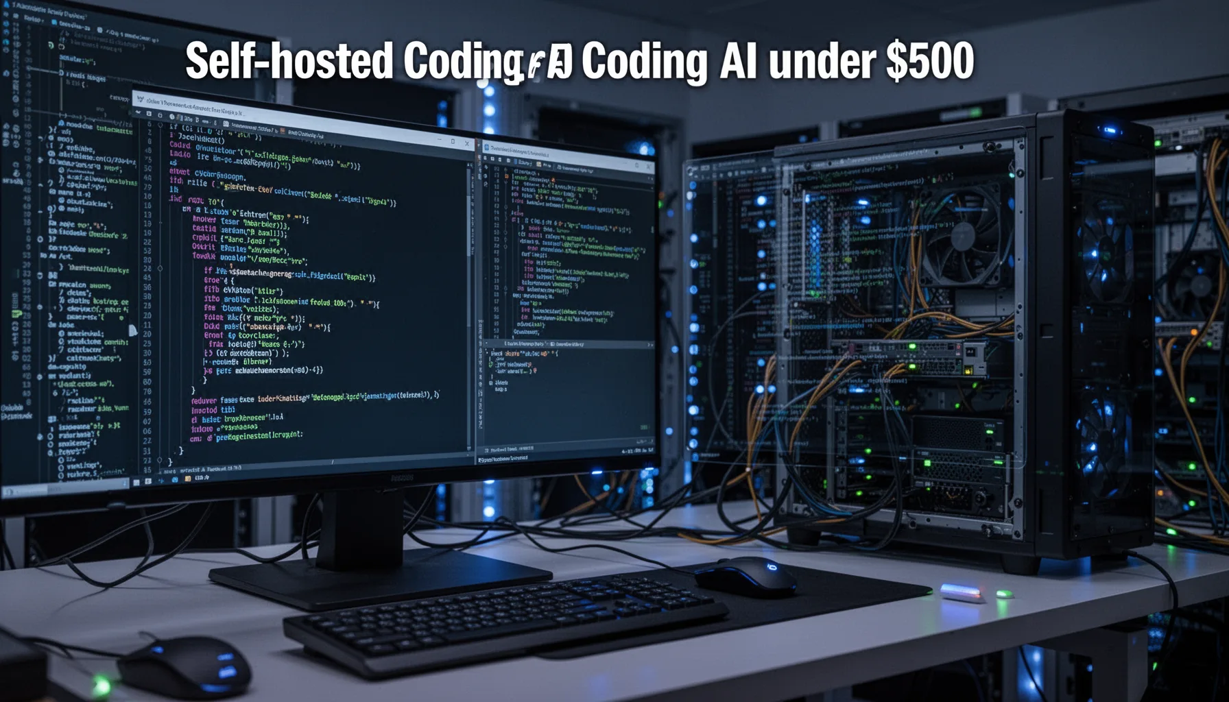 How to build self hosted coding AI under $500 that actually works