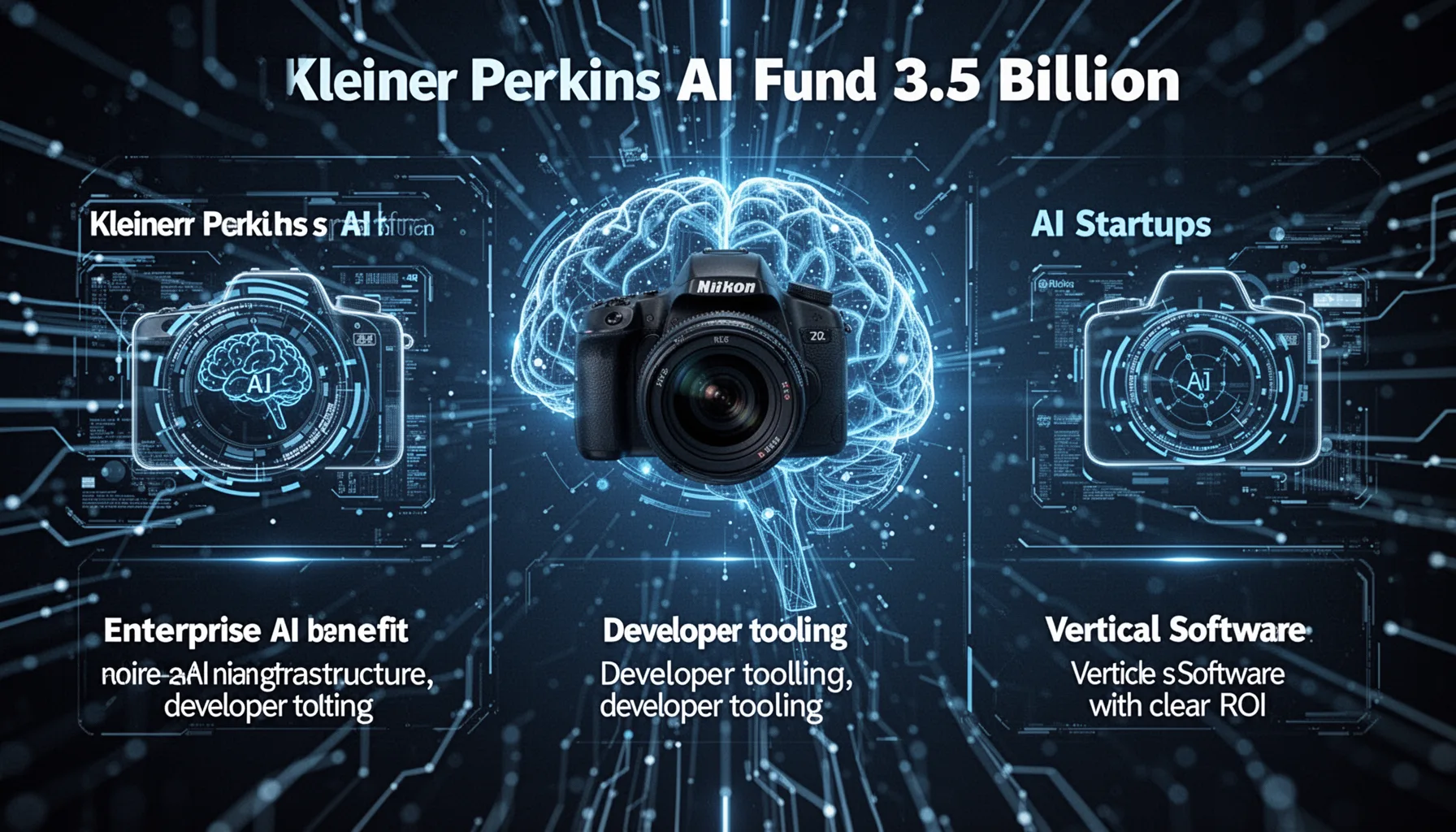 Which sectors will benefit most from Kleiner Perkins AI fund 3.5 billion