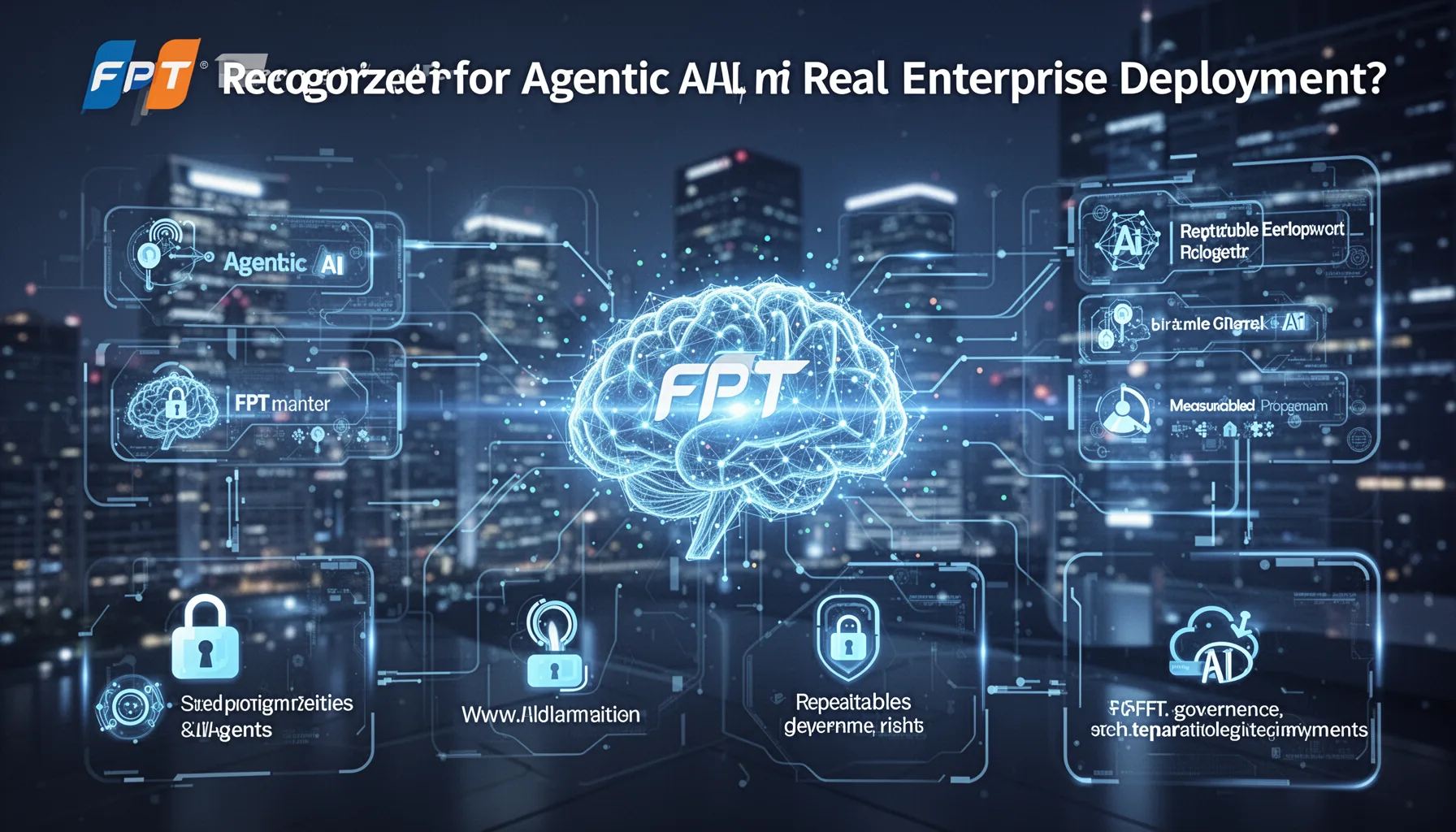 How mature is FPT recognized for agentic AI in real enterprise deployment?