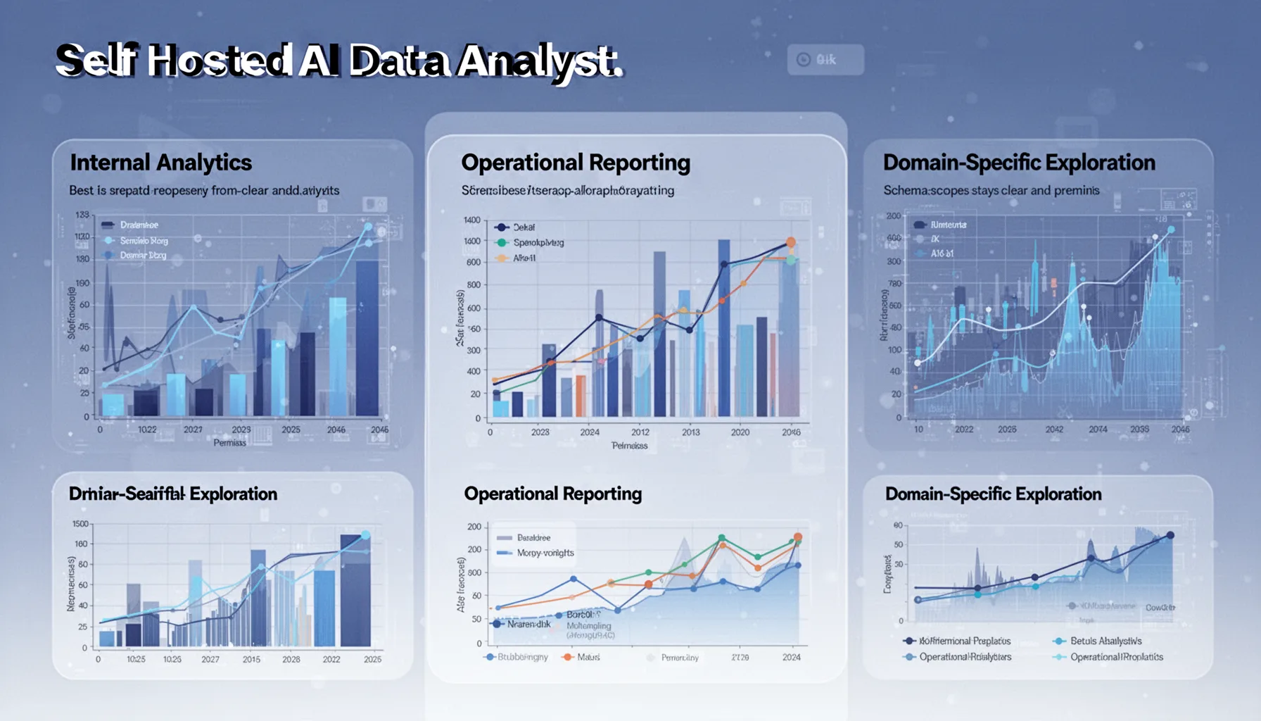 Which use cases fit a self hosted AI data analyst best