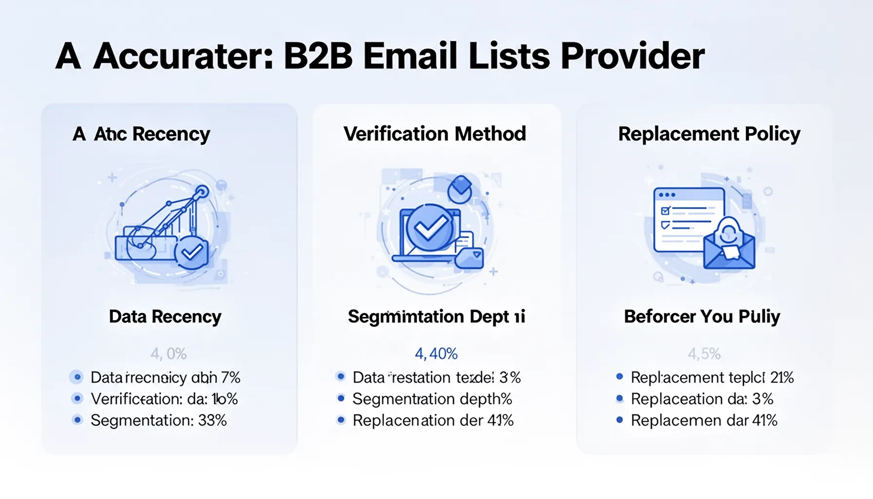 What to look for in an accurate B2B email lists provider
