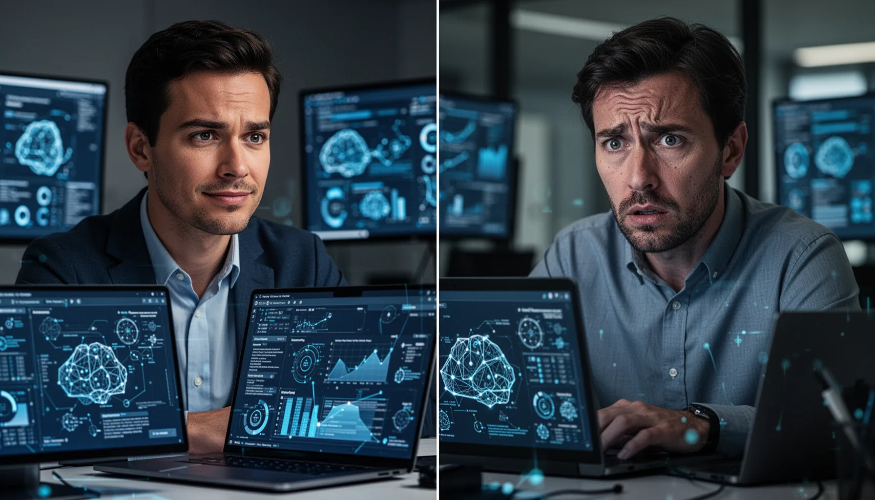 How do Claude and ChatGPT workplace psychology effects vary by role and seniority?