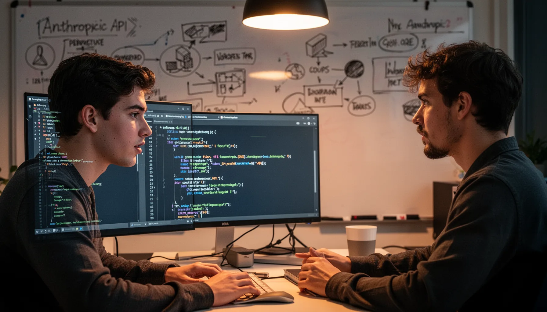 How do you get an Anthropic API first LLM response with minimal setup?