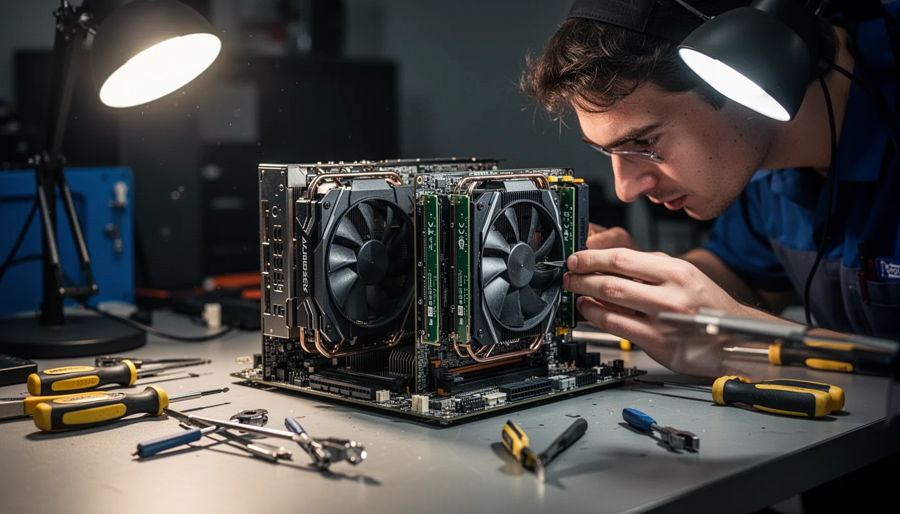 What causes the dual Intel Arc llama.cpp SYCL RAM usage fix problem?