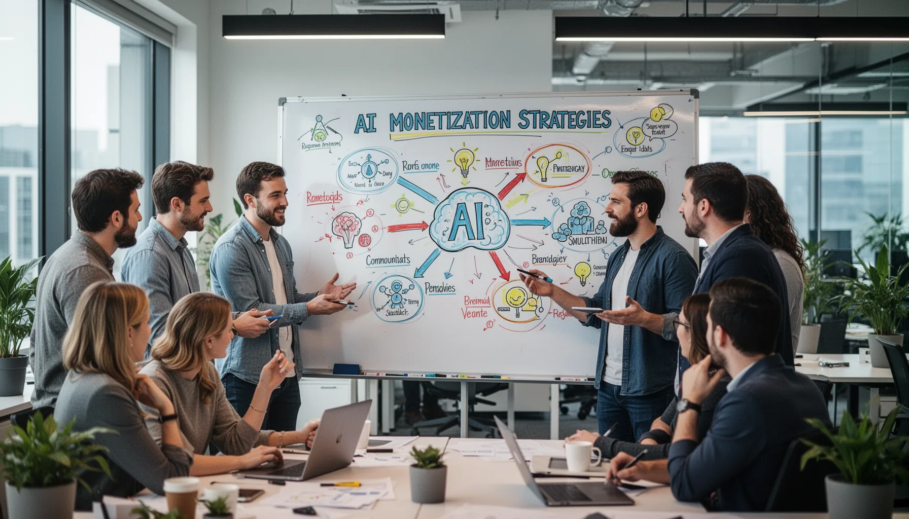 Best ways to monetize AI startups without burning cash