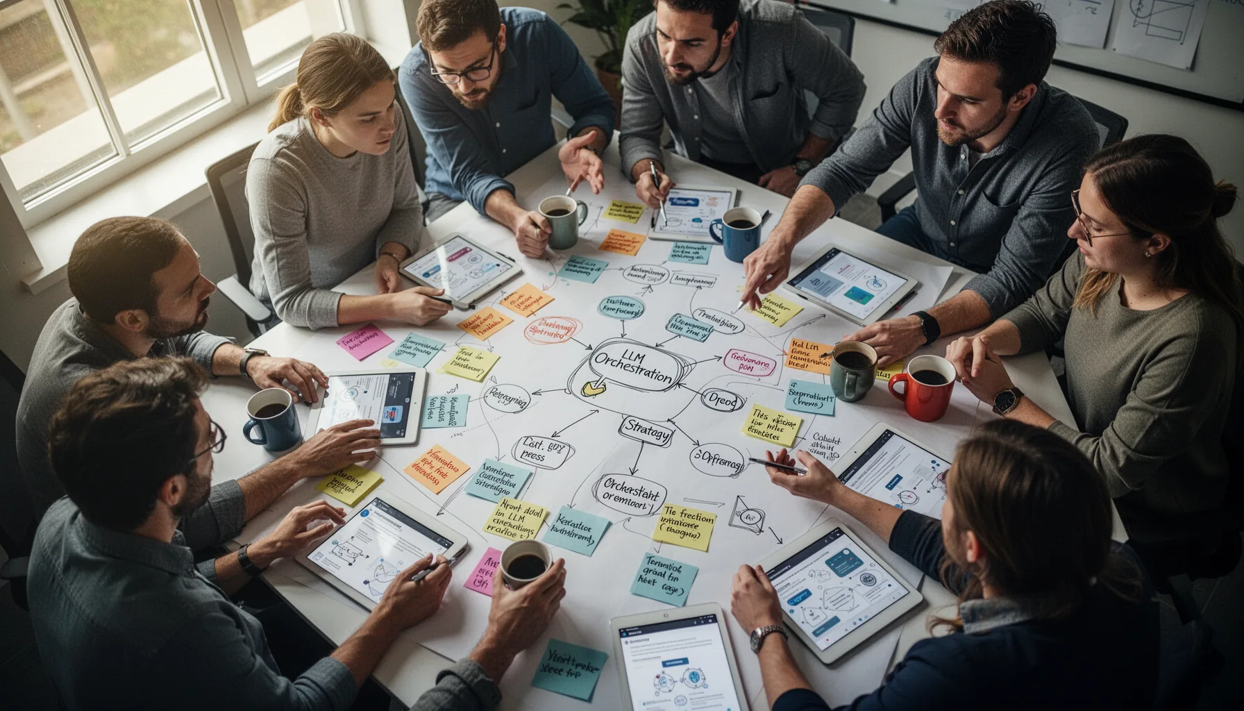 How does an LLM post-training orchestration layer fit around verl?