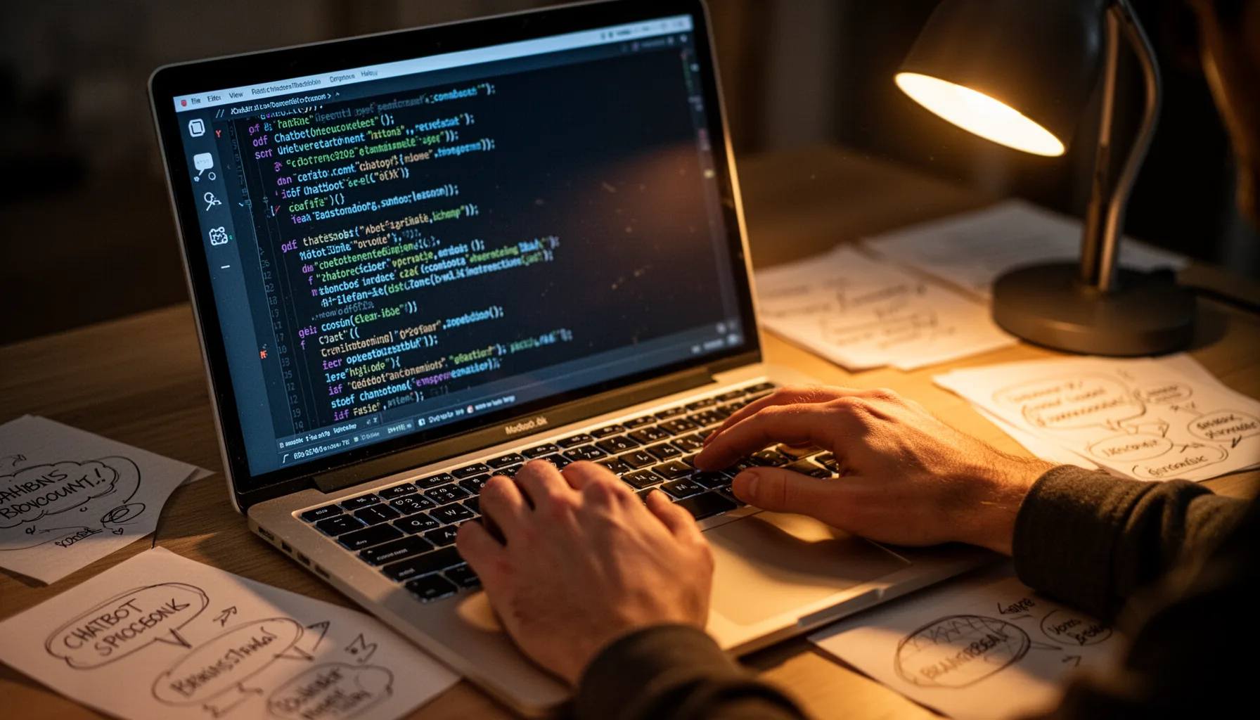 How do you build chatbot with ASR without external APIs?