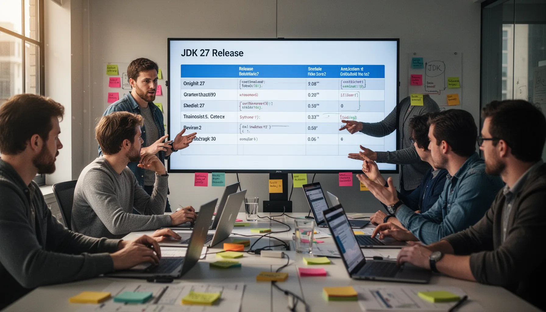 What does the jdk 27 release schedule news tell us?