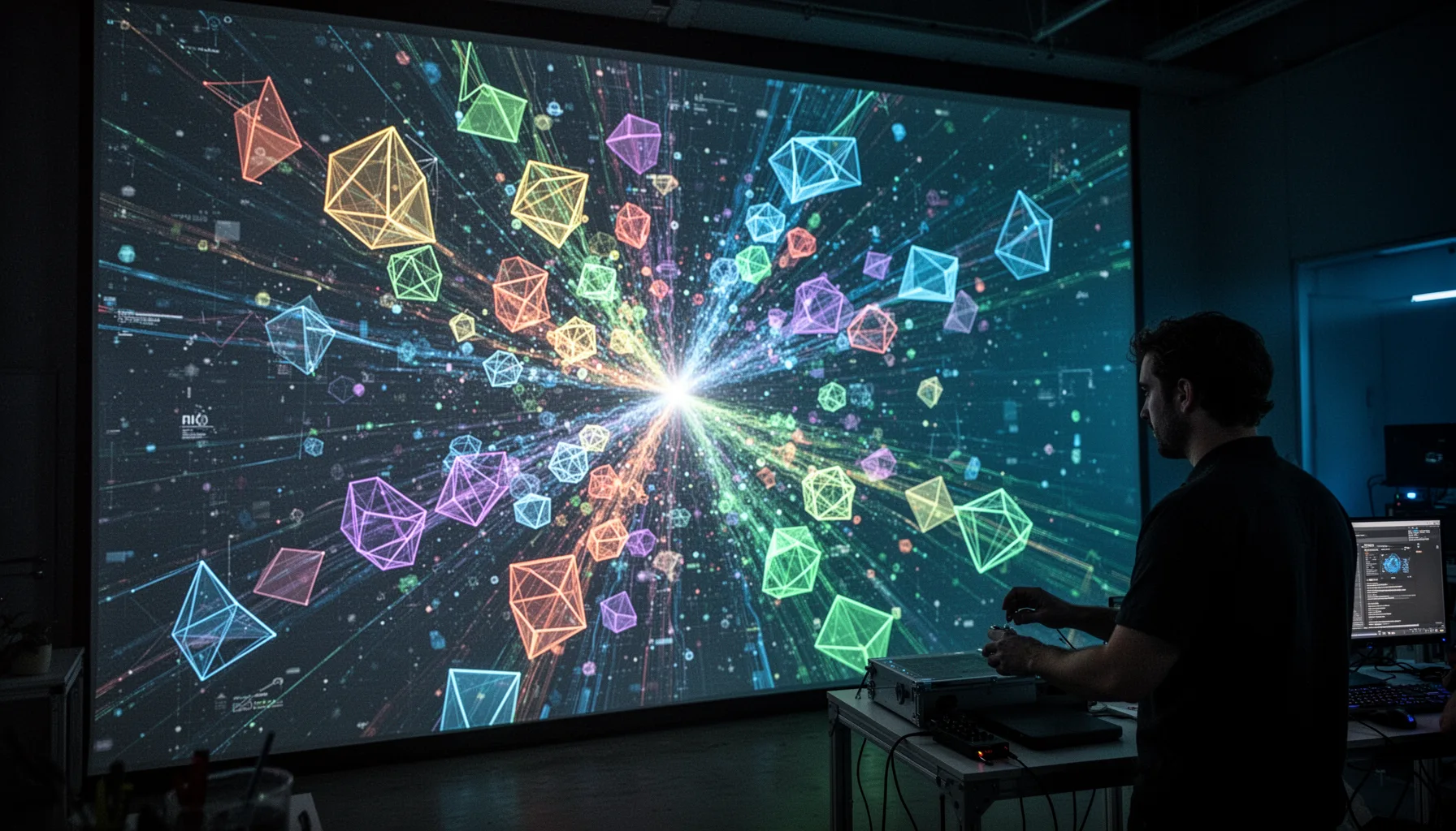 How does identity as attractor work in LLM activation space?