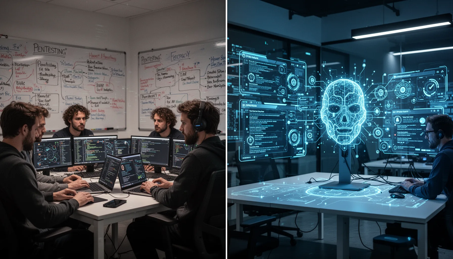 How does an autonomous web pentesting agent compare with traditional pentesting?