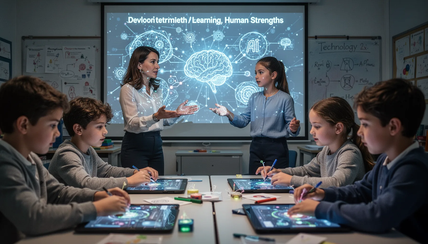 Which human strengths that matter in the AI era schools should teach