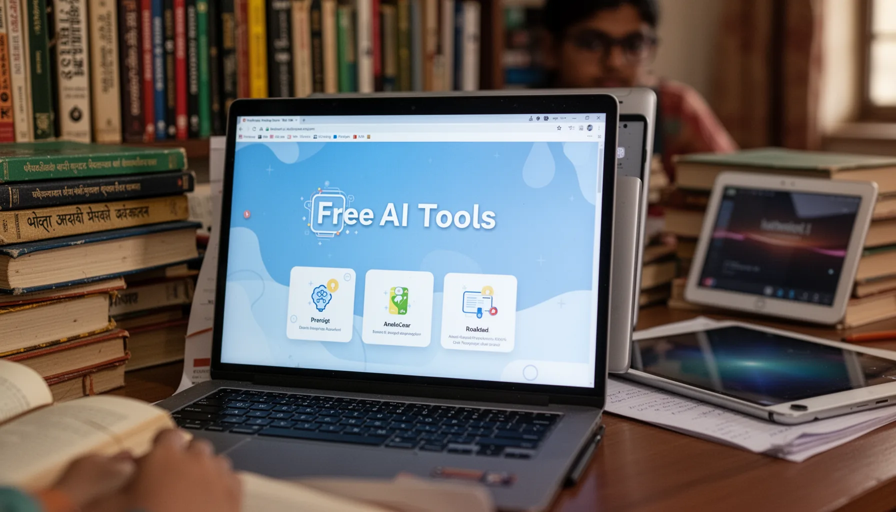 What are the best free AI tools for Indian students 2026?