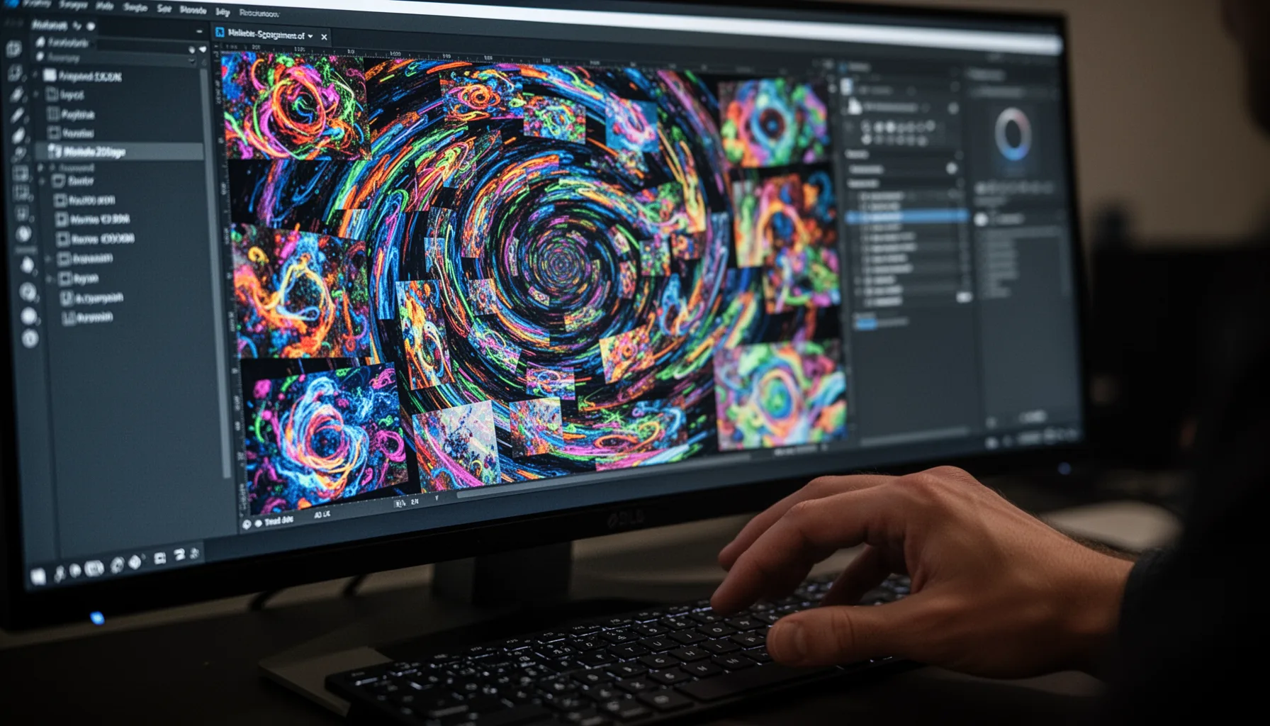 What causes a ChatGPT image generation hallucination in technical prompts?