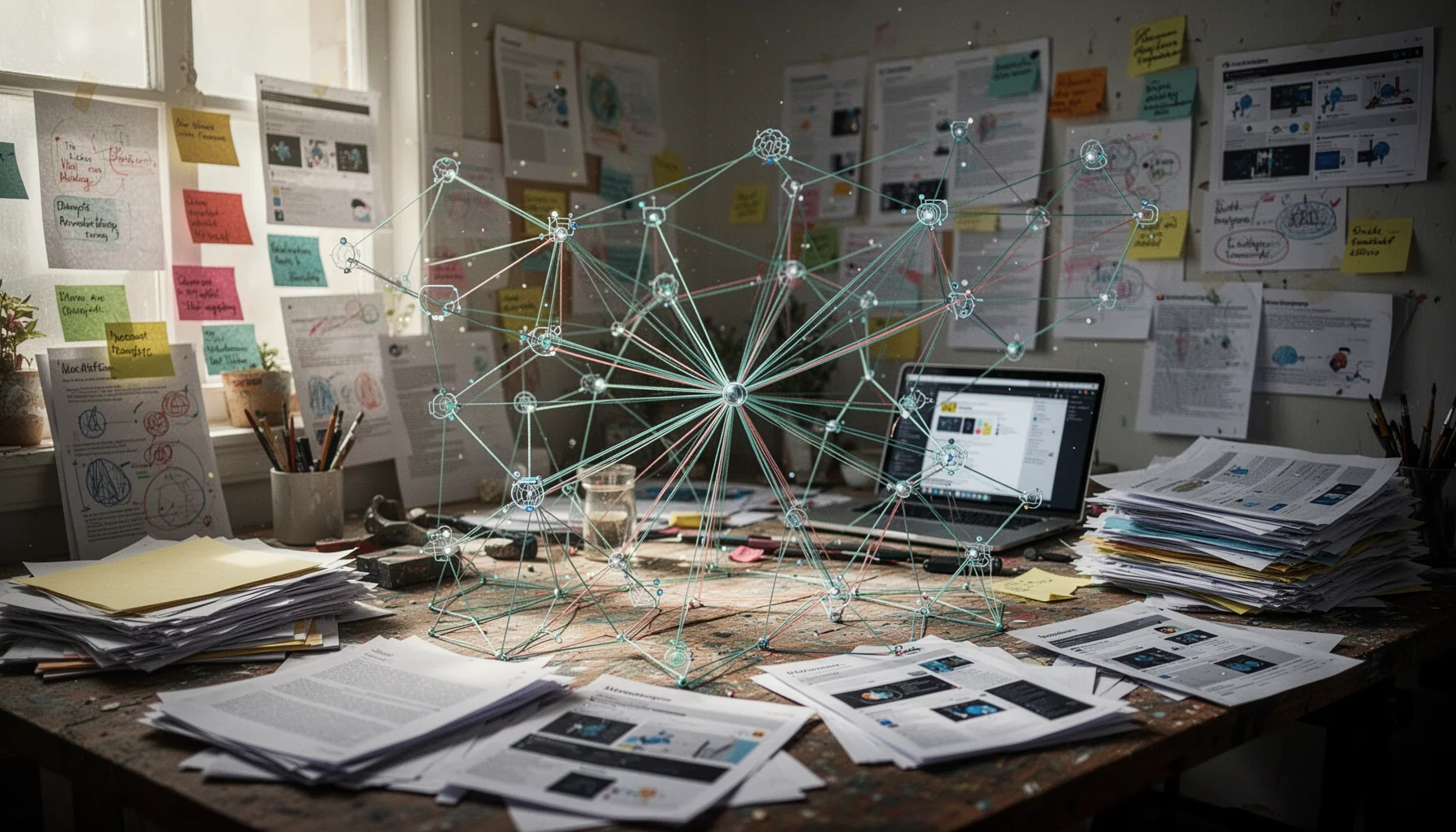How AI knowledge graph from screenshots notes and files becomes actually useful