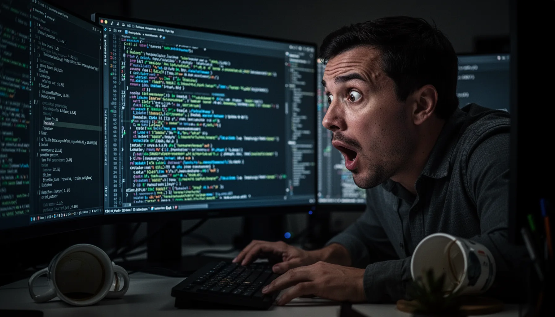 What sensitive data hides in git history attack surface AI agents can access?