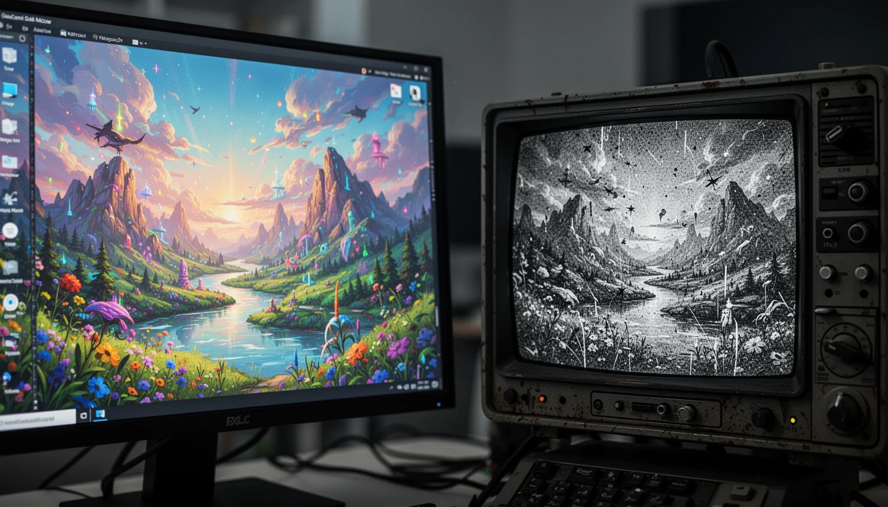 Why do same prompt ChatGPT vs Gemini image results look so different?