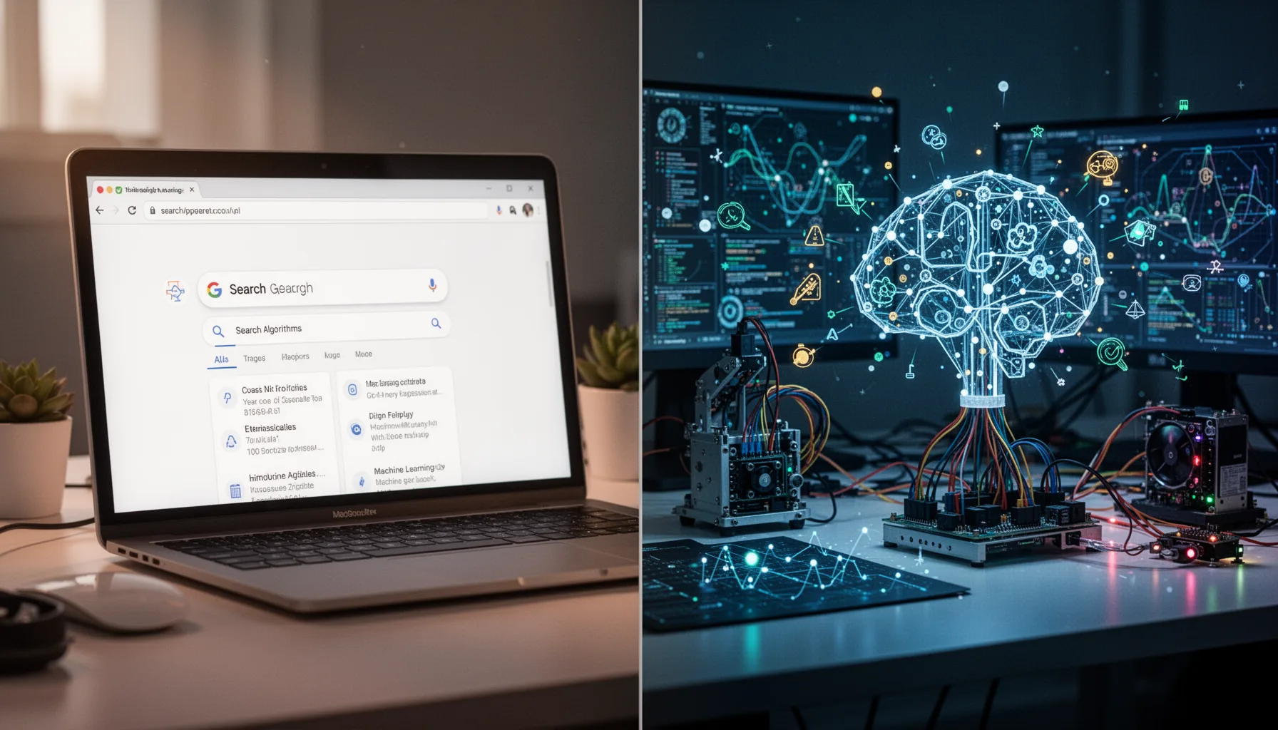 Search algorithms vs machine learning: when should you use each?