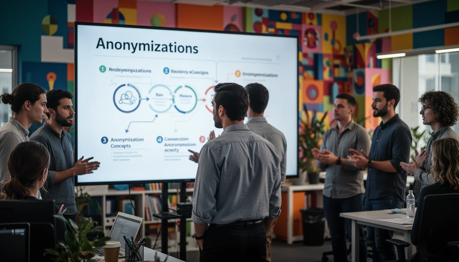 How to share replication data anonymously across hosting options