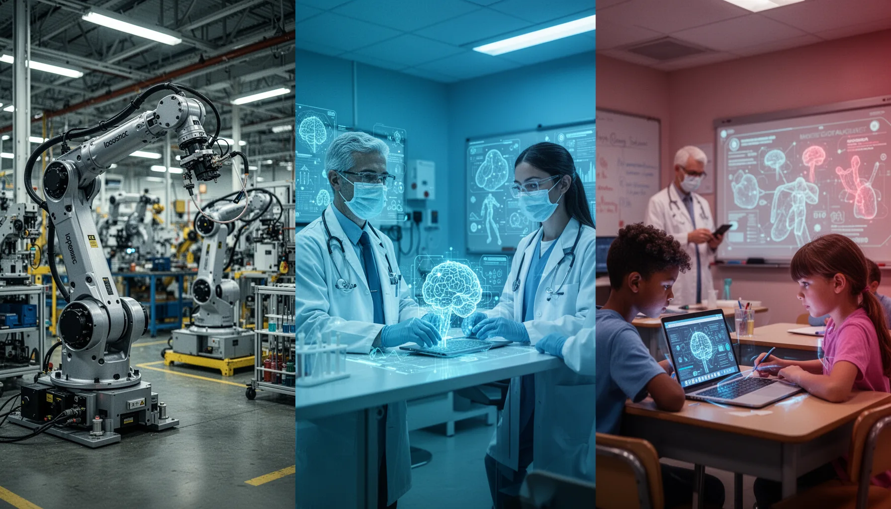 How do the social impacts of artificial intelligence differ across sectors?