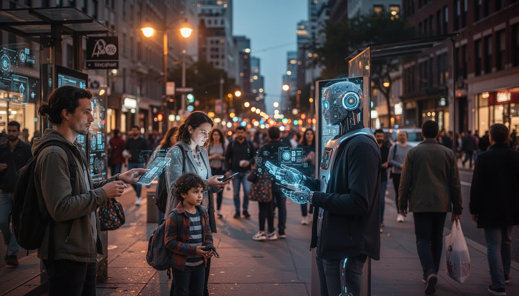 What are the ethical implications of artificial intelligence for work and public life?