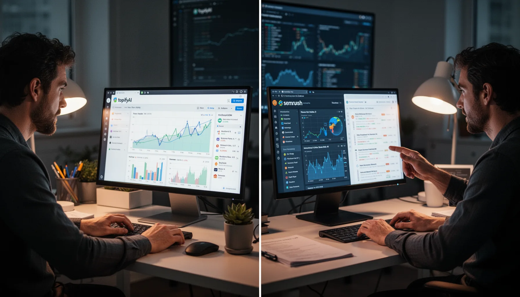 TopifyAI vs Semrush: what each platform is actually built to do
