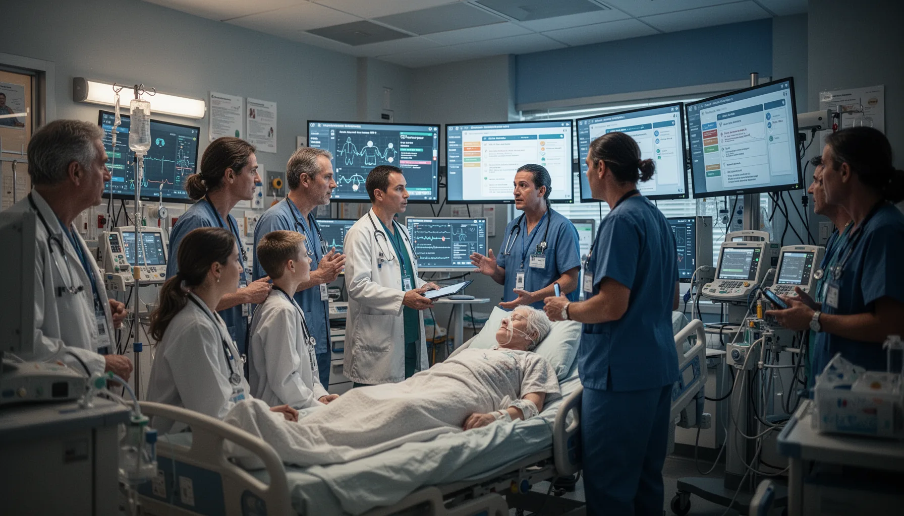 What deployment issues shape medical AI EHR representation learning in hospitals