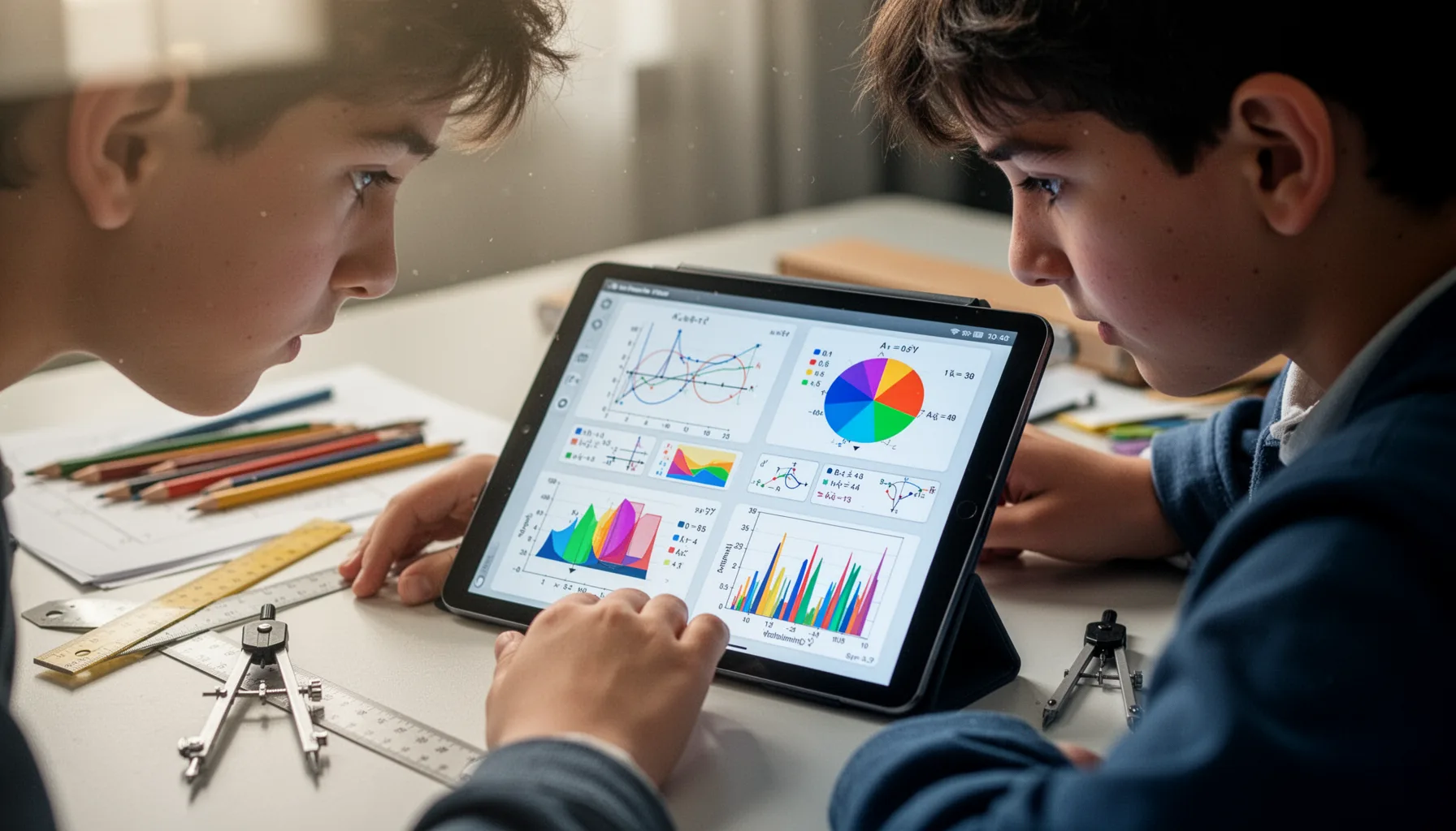 What is the visual assisted mathematical problem solving benchmark?