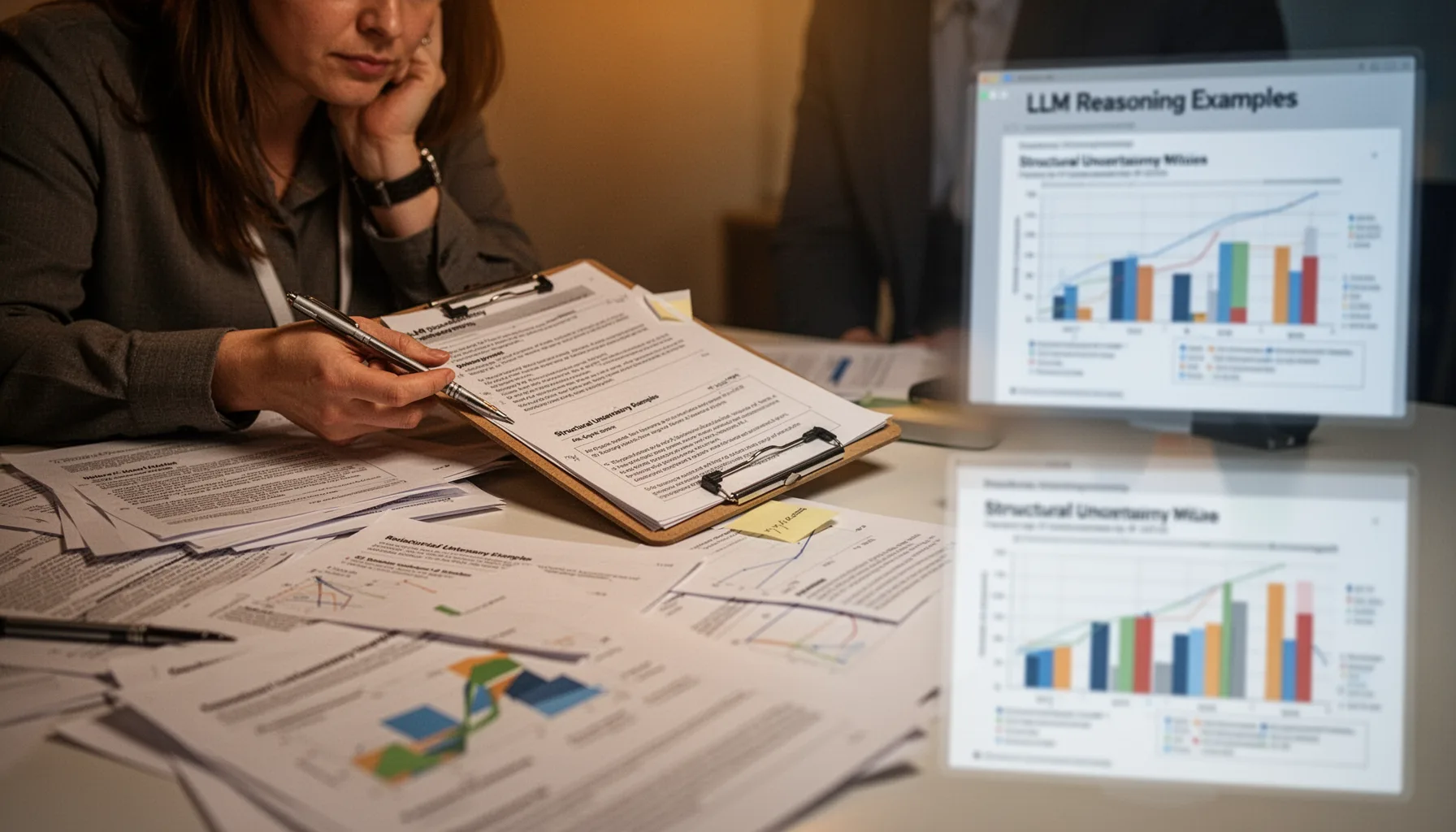 How to evaluate LLM reasoning reliability with structural uncertainty