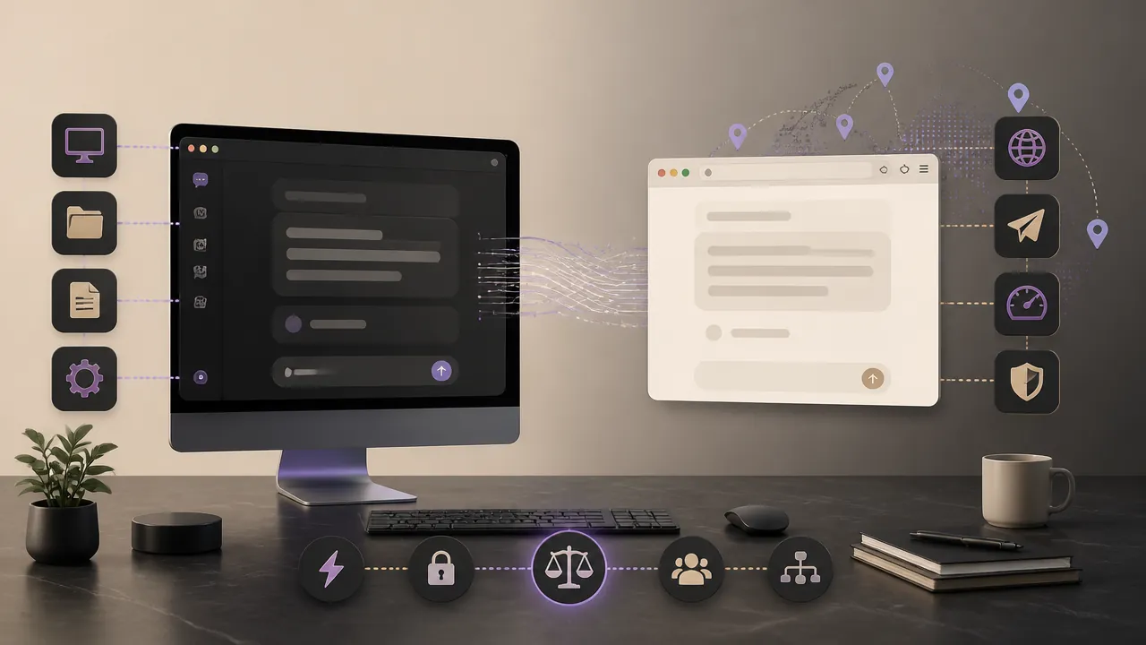 Claude Desktop vs Web: Is It Worth Installing? A Guide